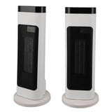 Ceramic Tower Heater 1500W PTC Fast Heating Space Heater with Thermostatic Chip Remote Control 1‑9H Timing 70 Degree Wide Angle AU Plug 220V