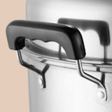 Stainless Steel Steamer Pot Thickening Larger Capacity 2 Tier Steaming Food Pot for Kitchen Vegetable Eggs In Australia - Darrahopens