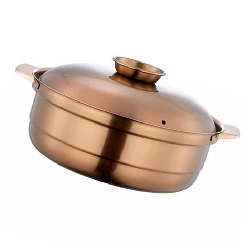 Soup Pot Stainless Steel Large Capacity Commercial Family Hot Pot Universal for Induction Cooker Gas Stove 30cm/11.81in 1 Type In Australia - Darrahopens