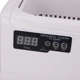 Ultrasound Cleaner 1.4L 70W 304 Stainless Steel Portable Jewelry Cleaning Machine with Timing EU Plug 220V