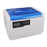 Ultrasound Cleaner 1.4L 70W 304 Stainless Steel Portable Jewelry Cleaning Machine with Timing EU Plug 220V