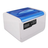 Ultrasound Cleaner 1.4L 70W 304 Stainless Steel Portable Jewelry Cleaning Machine with Timing EU Plug 220V