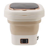 9L Foldable Washing Machine Small Automatic Portable Mini Washer Baby Underwear Washing Machine for Dormitory Travel In Australia - Darrahopens