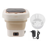 9L Foldable Washing Machine Small Automatic Portable Mini Washer Baby Underwear Washing Machine for Dormitory Travel In Australia - Darrahopens