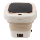 9L Foldable Washing Machine Small Automatic Portable Mini Washer Baby Underwear Washing Machine for Dormitory Travel In Australia - Darrahopens