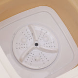 9L Foldable Washing Machine Small Automatic Portable Mini Washer Baby Underwear Washing Machine for Dormitory Travel
