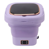 9L Foldable Washing Machine Small Automatic Portable Mini Washer Baby Underwear Washing Machine for Dormitory Travel In Australia - Darrahopens
