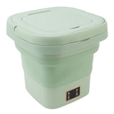 9L Portable Washing Machine Foldable Small Laundry Machine Automatic Baby Underwear Washing Machine for Dormitory