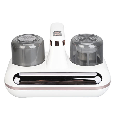 Bed Vacuum Cleaner UV Cordless Strong Suction Handheld Mite Remover Mattress Cleaner with Humidity Display for Pillows Sheets Sofa Plush Toys White In Australia - Darrahopens