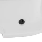 Portable Washing Machine 40W Mini Foldable Laundry Machine 10L Large Capacity Underwear Washer for Dorm Hotel Travel Grey In Australia - Darrahopens