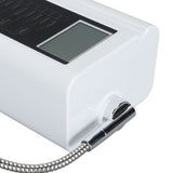 Hydrogen Rich Water Generator Wall Mounted Multifunctional Small Molecule Cluster Alkaline Acidic Water Ionizer with 3.8in LCD Display White US Plug 110V