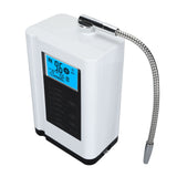 Hydrogen Rich Water Generator Wall Mounted Multifunctional Small Molecule Cluster Alkaline Acidic Water Ionizer with 3.8in LCD Display White US Plug 110V