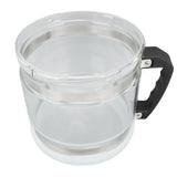 Distilled Water Container Replacement Storage Collection Bottle Glass Jar for Home Beauty Countertop 4L