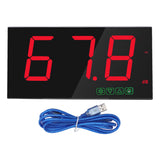 Decibel Meter Wall Mounted High Accuracy Battery Level Indication USB 30‑130dB with Alarm Function Sound Level Meter for Bar School In Australia - Darrahopens