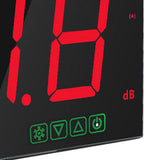 Decibel Meter Wall Mounted High Accuracy Battery Level Indication USB 30‑130dB with Alarm Function Sound Level Meter for Bar School In Australia - Darrahopens