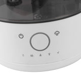 Aromatherapy Humidifier Professional Low Noise 3.5L Capacity Round Color Lighting Essential Oil Diffuser Transparent Gray