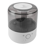Aromatherapy Humidifier Professional Low Noise 3.5L Capacity Round Color Lighting Essential Oil Diffuser Transparent Gray