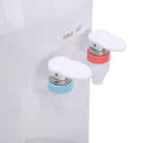Hot Cold Water Dispenser Top Loading Small Countertop Water Cooler Dispenser for Home Dormitory Office White In Australia - Darrahopens