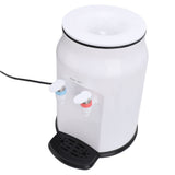 Hot Cold Water Dispenser Top Loading Small Countertop Water Cooler Dispenser for Home Dormitory Office White