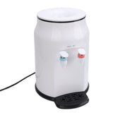 Hot Cold Water Dispenser Top Loading Small Countertop Water Cooler Dispenser for Home Dormitory Office White