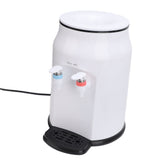 Hot Cold Water Dispenser Top Loading Small Countertop Water Cooler Dispenser for Home Dormitory Office White