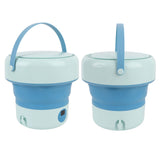 Mini Washing Machine Efficient Foldable Portable Washing Machine for Small Clothes Baby Clothes Socks Towels Underwear 4.8L General