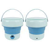 Mini Washing Machine Efficient Foldable Portable Washing Machine for Small Clothes Baby Clothes Socks Towels Underwear 4.8L General