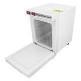 Towel Warmer 5L Stainless Steel Aluminum Alloy Small Hot Towel Warmer Cabinet for Salon and Spa Use US Plug 110V