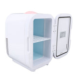 6L Mini Fridge Cooling Heating Low Noise Single Door Portable Small Refrigerator for Home Car Use In Australia - Darrahopens