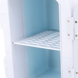6L Mini Fridge Cooling Heating Low Noise Single Door Portable Small Refrigerator for Home Car Use