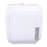 6L Mini Fridge Cooling Heating Low Noise Single Door Portable Small Refrigerator for Home Car Use