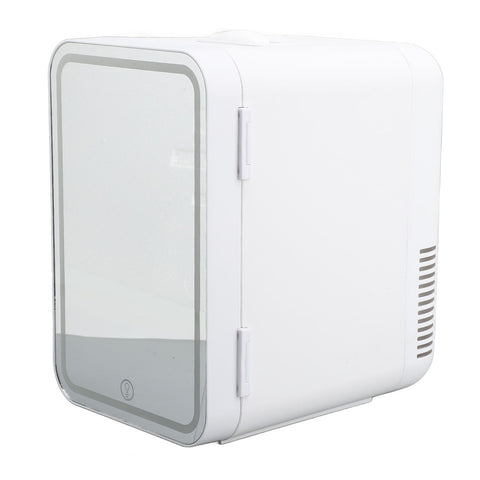 Skincare Fridge 8L Cooler Warmer Mini Refrigerators with Dimmable LED Mirror for Bedroom In Australia - Darrahopens
