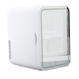 Skincare Fridge 8L Cooler Warmer Mini Refrigerators with Dimmable LED Mirror for Bedroom