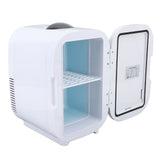 Mini Fridge Cooler Warmer 6L for Makeup Skincare Snacks Portable Compact Personal Fridge Eco Friendly for Home Office Car