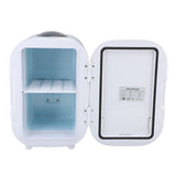 Mini Fridge Cooler Warmer 6L for Makeup Skincare Snacks Portable Compact Personal Fridge Eco Friendly for Home Office Car