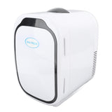 Mini Fridge Cooler Warmer 6L for Makeup Skincare Snacks Portable Compact Personal Fridge Eco Friendly for Home Office Car