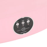 6L Portable Washing Machine IPX4 Waterproof Foldable Mini Washing Machine Small Washer for Baby Clothes Underwear 100‑240V Pink EU Plug