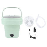 Portable Washing Machine 11L Mini Foldable Washer Powerful Laundry Washer for Apartment RV Camping Travel Hotel