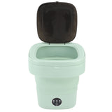Portable Washing Machine 11L Mini Foldable Washer Powerful Laundry Washer for Apartment RV Camping Travel Hotel