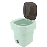 Portable Washing Machine 11L Mini Foldable Washer Powerful Laundry Washer for Apartment RV Camping Travel Hotel
