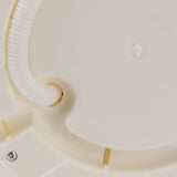8L Folding Washing Machine with Rotating Dryer Portable Laundry Washer for Camping Travel Apartment Dormitory 100‑240V Beige Brown US Plug