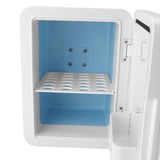 4L Small Refrigerator Cooler Warmer Mirror Car Fridge for Mask Cosmetics Beverages EU Plug 220V 58W Cooling Power