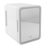 4L Small Refrigerator Cooler Warmer Mirror Car Fridge for Mask Cosmetics Beverages EU Plug 220V 58W Cooling Power