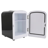 Mini Fridge Quiet 4L Portable Cooler Warmer Small Refrigerator for Home Car Office