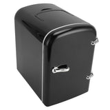 Mini Fridge Quiet 4L Portable Cooler Warmer Small Refrigerator for Home Car Office