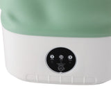 12L Portable Washing Machine Multifunction Mini Foldable Washer and Spin Dryer for Underwear Socks Baby Clothes 100‑240V EU Plug