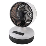 Portable Misting Fan Handheld Rechargeable Outside Patio Personal Cooling 900mL Water Tank LED Light for Home Camping