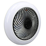 Ceiling Fan Light 6 Gear Wind Stepless Dimmable Quiet Modern Flush Mount Ceiling Fan with Light and Remote for Bedroom 110 to 265V