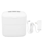 Ultrasound Cleaner Contactless Portable Denture Cleaner Machine with Auto Lifting Table for Jewelry Watch 100‑240V US Plug