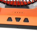 Camping Fan with Light Portable Collapsible 8000 MAh USB Rechargeable Battery Powered Tent Fan for Picnic Barbecue Fishing Travel